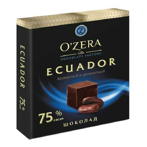 Шоколад OZera Ecuador 75% 90г*6 шт в Перекресток