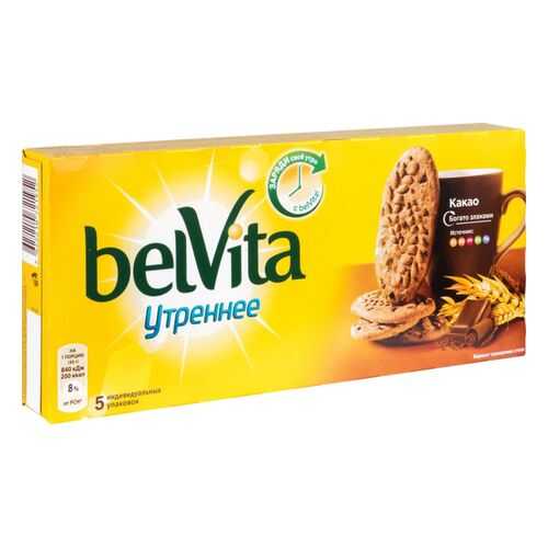 Печенье BelVita утреннее какао 225 г в Перекресток