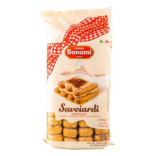 Печенье савоярди Forno Bonomi ladyfingers для тирамису 400 г в Перекресток
