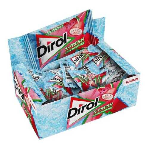 DIROL X-FRESH жевательная резинка арбузный лед 2г по 100 шт в Перекресток