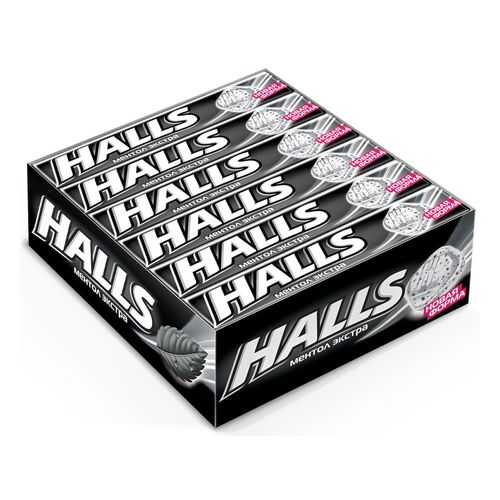 Карамель Halls ментол эвкалипт 12 шт в Перекресток