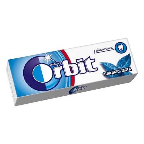 Жевательная резинка Orbit сладкая мята мультипэк 3 пачки в Перекресток