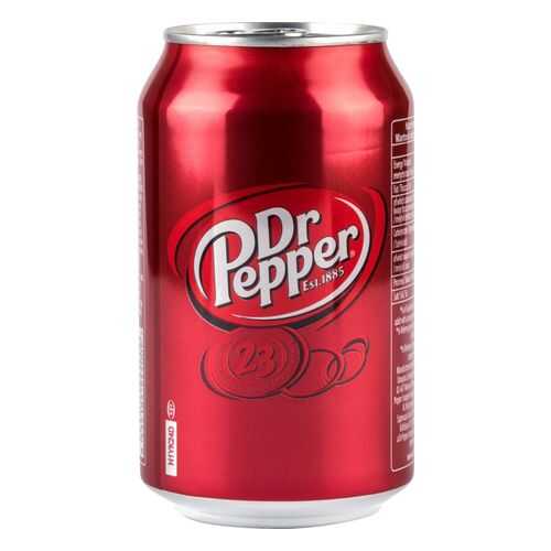 Напиток безалкогольный Dr.Pepper сильногазированный жестяная банка 0.33 л в Перекресток