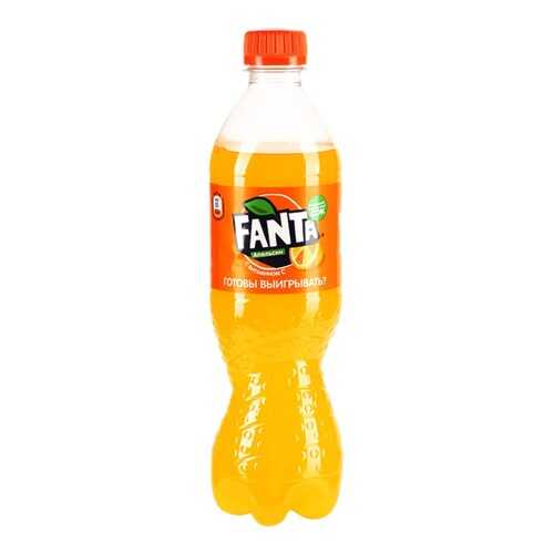 Напиток газированный Fanta апельсин пластик 0.5 л в Перекресток